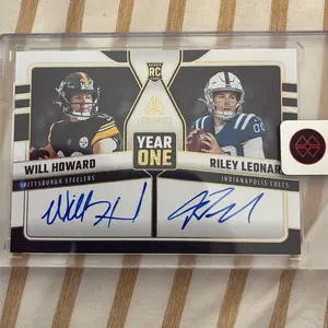 Will Howard Rookie Autographed Item, Riley Leonard Rookie Autographed Item