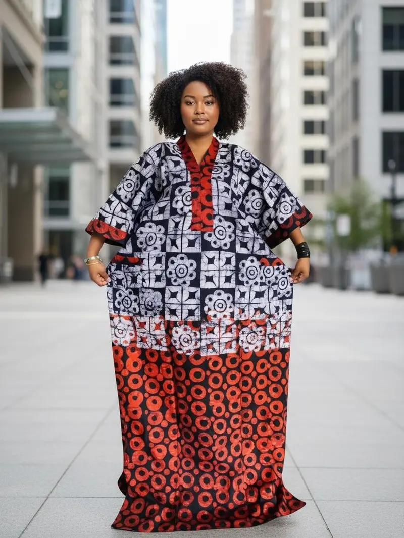 kaftan batik - TikTok Shop