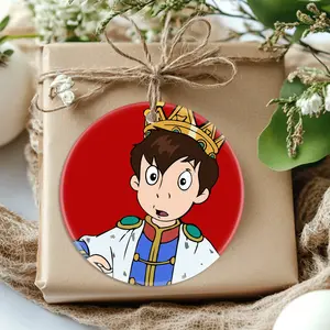 Christmas Ornaments Prince Boji Grown Up Little Nemo King Family Circle Acrylic Holiday Decor Gift For Friends X-Mas Birthday