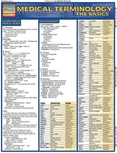 Medical Terminology: The Basics: a QuickStudy Laminated Reference Guide (Quick Study Academic)