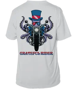 Grateful Rider Motorcycle Sam Short Sleeve UV Shirt