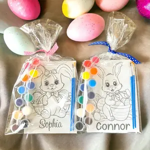 Personalized Easter Painting Kit for Kids, Kids Easter Gifts, Easter Party Favors, Easter Basket Stuffers for Kids, Kids Painting Kit