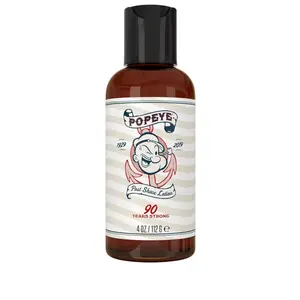 Popeye Shaving Co Nourishing Post Shave Lotion, Soothing Men's Aftershave Lotion for all Skin Types, Sandalwood Scent, 4 oz Cleanser
