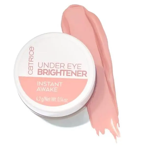 Catrice Under Eye Brightener, Dark Circles Color Corrector (010 Light Rose) | With Hyaluronic Acid & Shea Butter, Lightweight Buildable Hydrating Concealer, Vegan, Cruelty Free, Fragrance Free, 0.14 oz