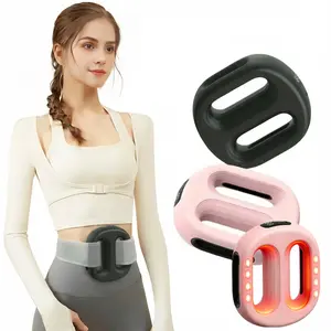 DOMEIU electric fascia  Massager ring,wireless, rechargeable device with a 47-inch adjustable strap.  It's ideal for effortless exercise, post-workout massage and relaxation, and can be used to massage the waist, back, abdomen, legs, and arms.