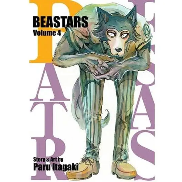 Used Fantasy Comic Book Novel - Beastars Vol. 4 by Paru Itagaki (Soft Cover, English Language)