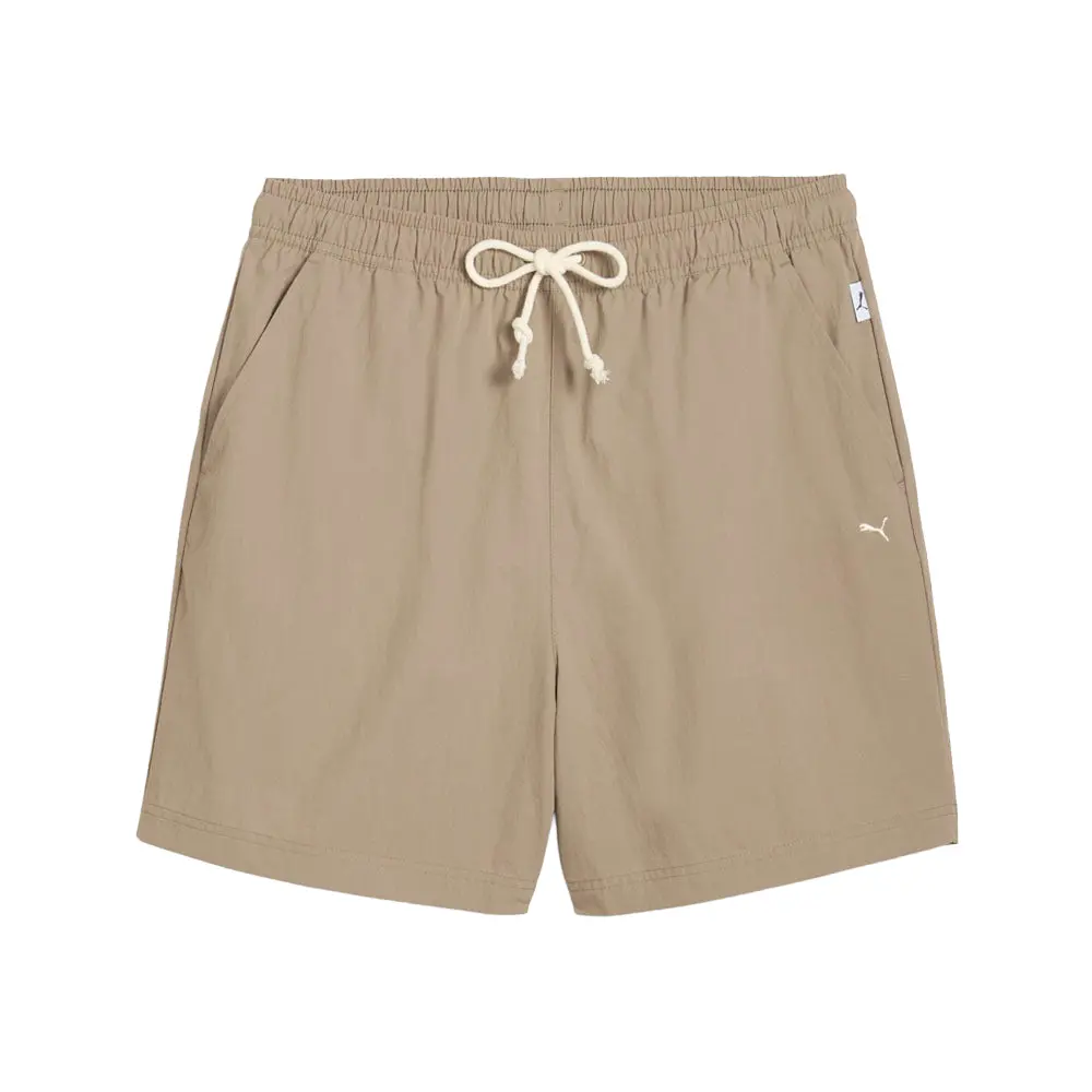 PUMA Mens Made With Quality Woven Shorts Casual Bottoms Casual - Brown