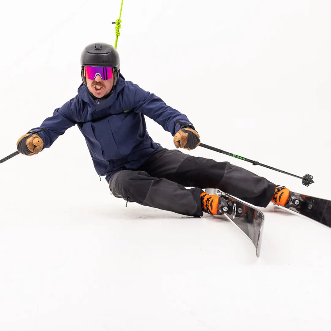 The Shabooms Synthesizer Pink-Purple Lens Sports Sunglasses in Teal