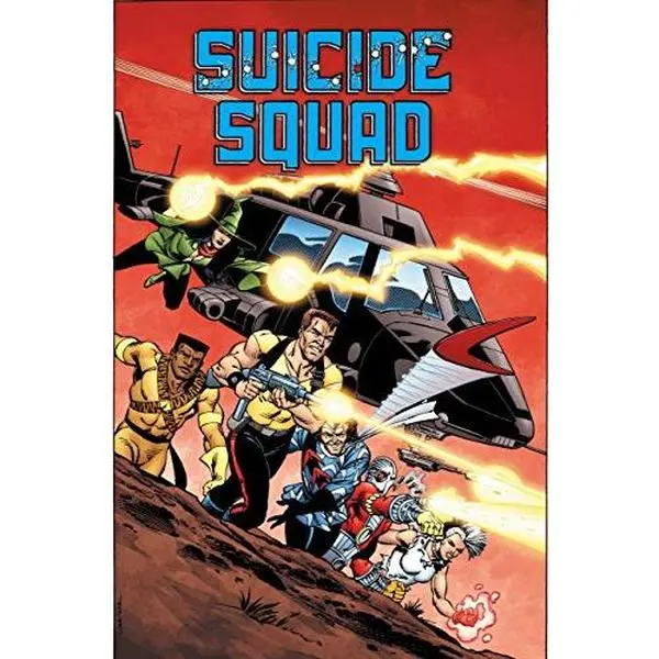 Used Good DC Comics Suicide Squad Vol. 1: Trial by Fire Comicbook - John Ostrander, English Trade Paperback/Softcover, Superhero Captured Super-Villains, Shady Near-Impossible Missions, Collectible Literature, 0.92 Lbs