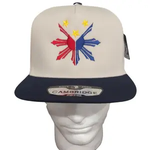 Philippines Custom Embroidered Hat, Pinoy, Flag, philippine flag, Snap back cap