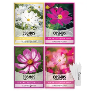 Cosmos Seeds For Planting | 4 Variety Pack