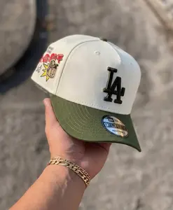 New Era LA Dodgers 9FORTY Adjustable Baseball Cap Embroidered Front Logo Premium Quality Casual Sports Hat for Daily Wear