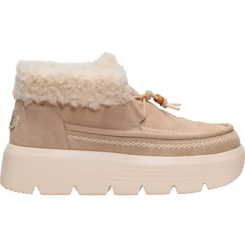 HEYDUDE Austin Edge Lounge Suede - Women's Comfortable Slip on Boots