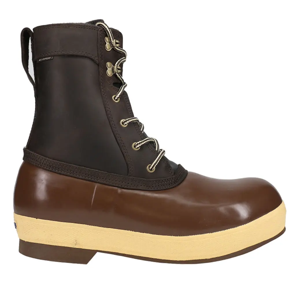 Xtratuf Mens Legacy Lace 8 Inch Waterproof Duck Casual Boots Ankle - Brown