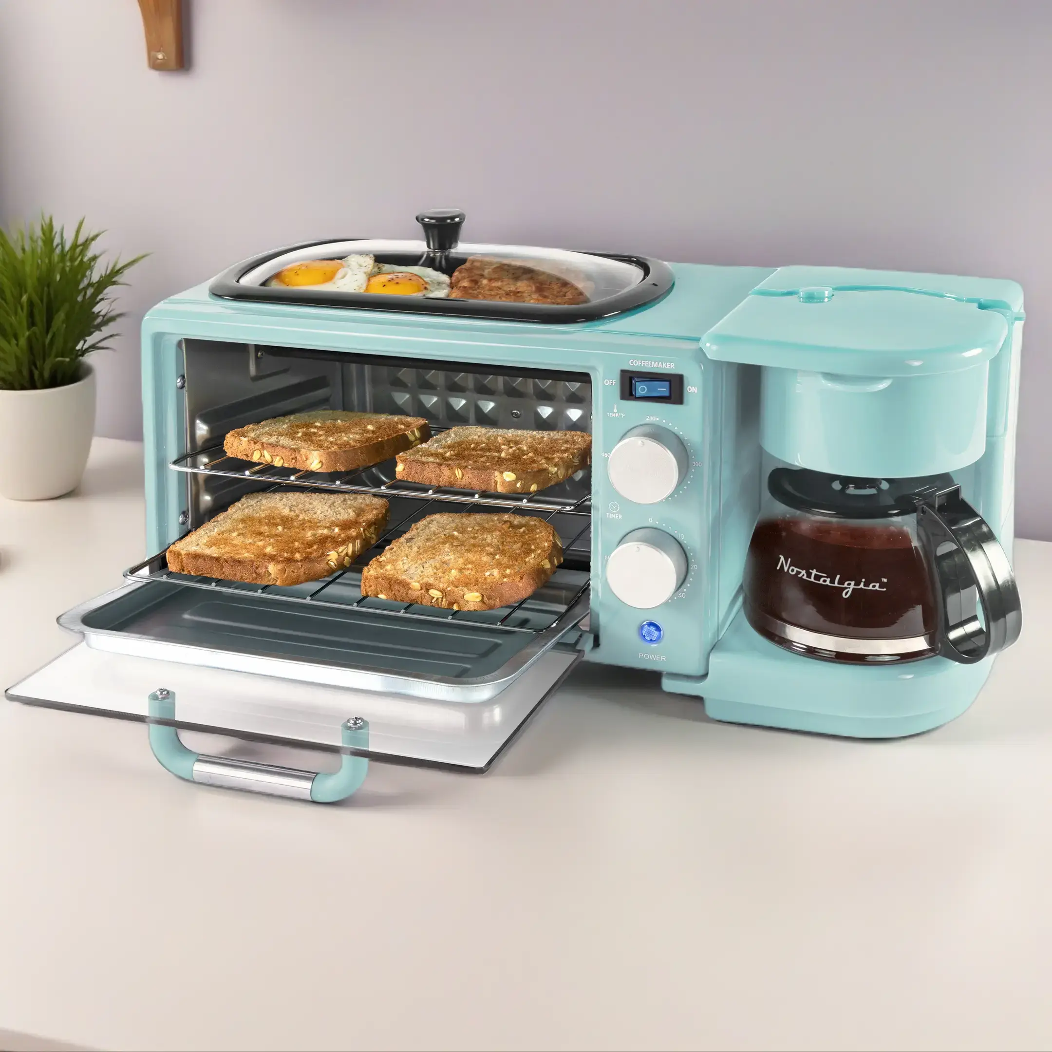 Retro 3-in-1 Breakfast Station Retro 3-in-1 Breakfast Station