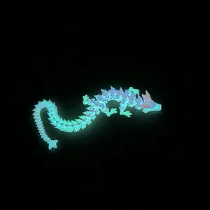 Glow In the Dark Crystal Dragon! Cinderwing 3d Crystal Dragon collectible fidget desk buddies Ornaments Decor