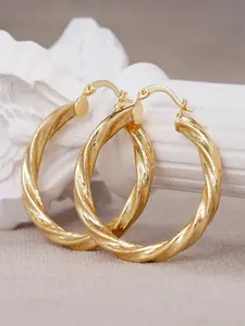 Vintage Hoop Shape Earrings, Fashionable Jewelry Accessories for Women for Party, Daily Clothing Decor, Trendy All-match & Exquisite Jewelry for Birthday Gift