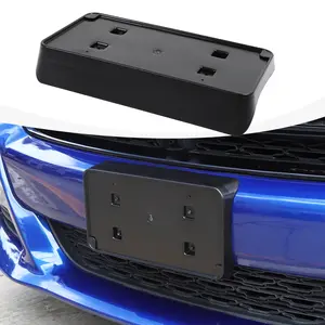 For 2015+ Dodge Charger Front Bumper License Plate Tag Bracket Holder Car Autos Vehicle