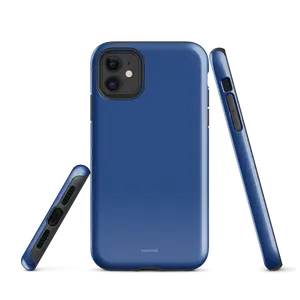 Solid Color blue iPhone® Case - Pantone® 286