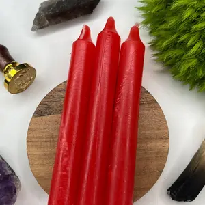 Red Taper Candles