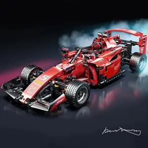 Technical Series Super Racing Formula Racing Style Building Block Sets, 455pcs/set Assembly Building Blocks Assembled DIY Sports Car Model Kit