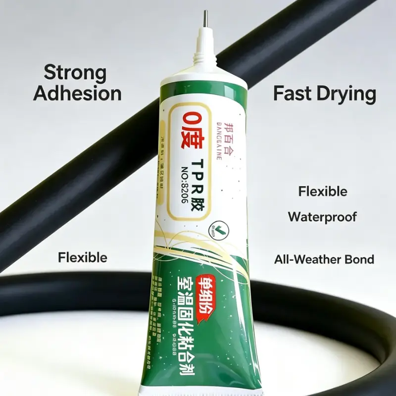 20ml TPR-Based Flexible Adhesive Glue - Quick-Drying, Fast-Cure, Water-Resistant, Easy-to-Use Room Temperature Seal Glue for Squishy Seal Fix & Toy Repairing