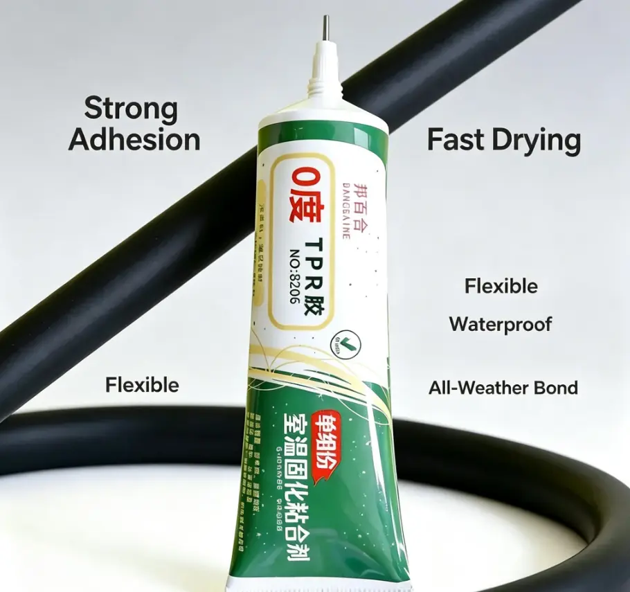 20ml TPR-Based Adhesive - 0° TPR Formula, Water-Resistant Fast-Cure Glue for Squishy Seal Fix, Repairing Squishy Toys & Stress Balls, Easy-to-Use Room Temperature Sealer, Keep Out of Reach of Children