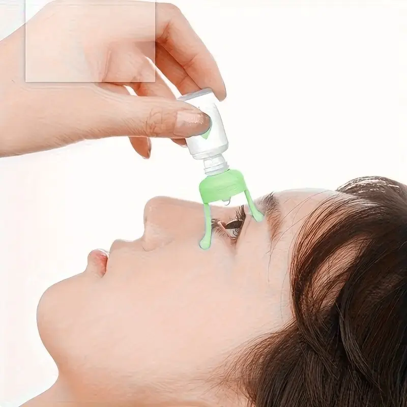Medical Grade Eye Dropper Care with Shockproof Stable Device, Precision Drip Dispenser Stand, Prevents Overflow, Ensures Accurate Dosage