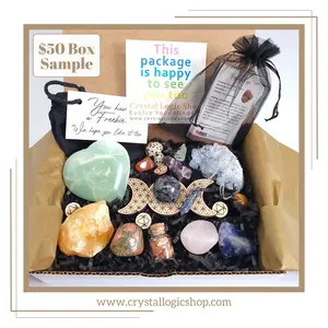 Crystal Kit - Assortment of Crystal Treasures for Spiritual Journey