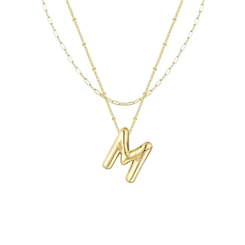 Paper clip double chain M
