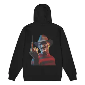Elm St Freddy given the bird, hoodie, clothing,