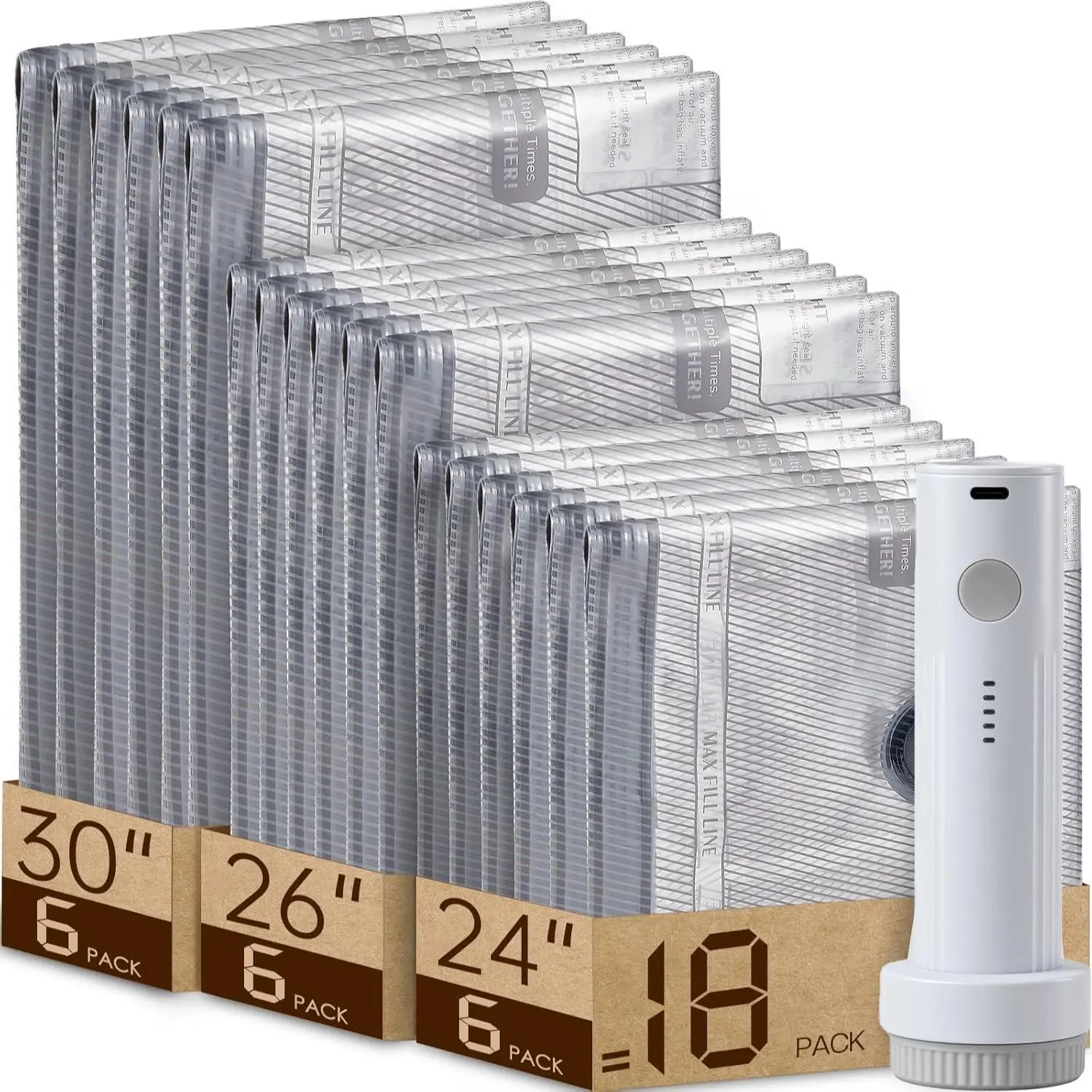 Rechargeable Pump+ 18 Bags