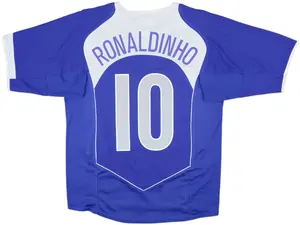 2004-06 Selecao Away Shirt Ronaldinho #10
