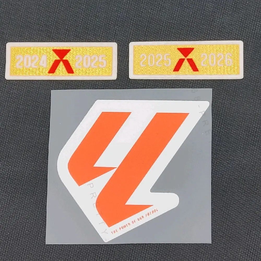 Barcelona 25/26 -24/25 Championship Patches & Liga Jersey Sleeve Iron-On Patch