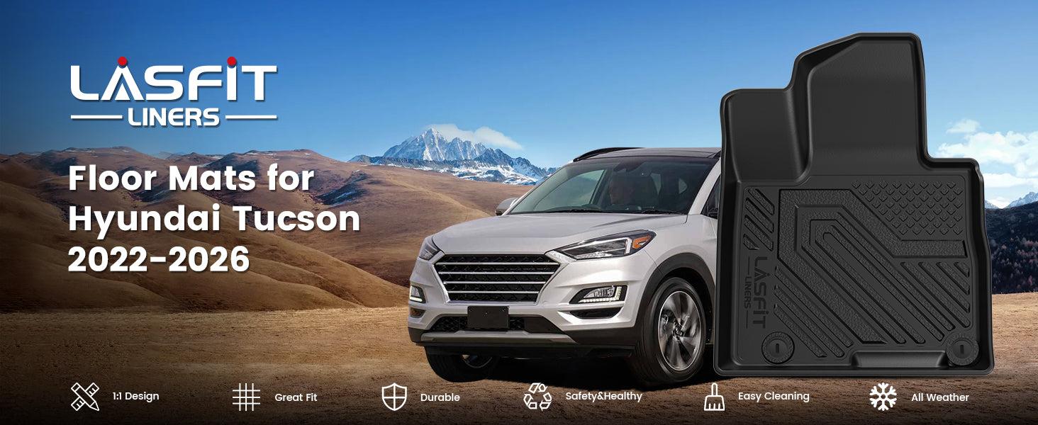 Lasfit fit for 2022-2026 Hyundai Tucson Floor Mats or Cargo Mat