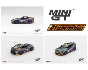 Mini GT 1:64 Japan Exclusive Toyota GR Supra KUHL 2021 D1GP EVANGELION RACING 2021- Limited Edition