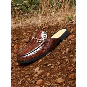 Alligator Skin Mule Shoe