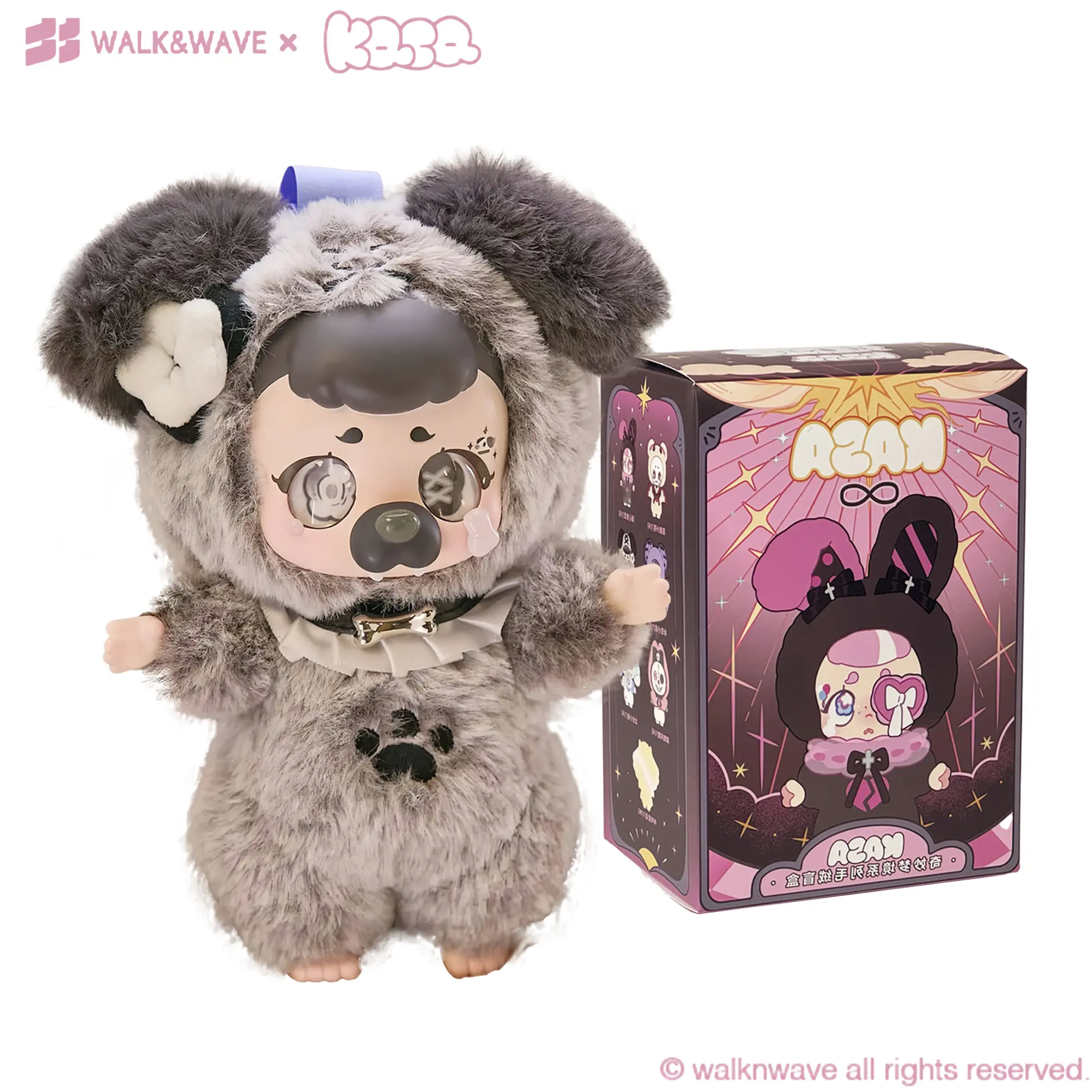 KASA Wonderful Dream Series Collectible Blind Bag Soft Dolls - Cartoon Character Plush Toys, Home Sofa/Bed Decor, Holiday Gift Mystery Box for Ages 15+