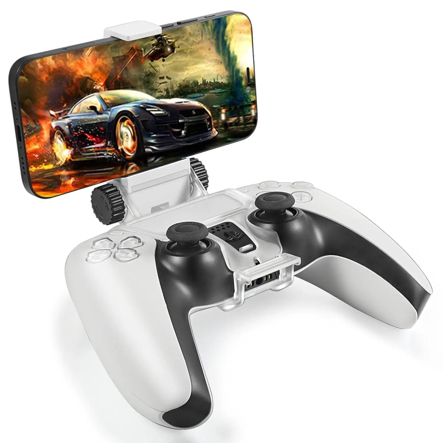 Phone Clip Holder Clamp Mount Stand Bracket for  5 PS5  Controller