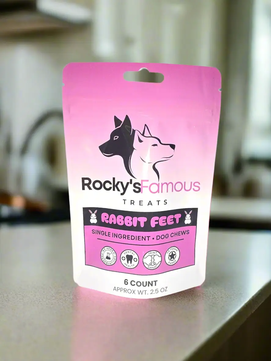 Rabbit Feet Dog Chews – Single Ingredient