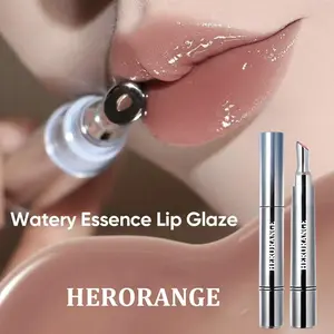 HERORANGE 6-Piece Tinted Lip Gloss Set | Hydrating & Plumping with Vibrant Shine!  Non-Sticky Glossy Finish for All Skin Types & Genders. Unisex Festival & Party Must-Have. The Perfect Gift for Teen Girls。