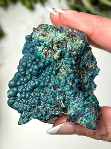 Raw Chrysocolla in Quartz - #2