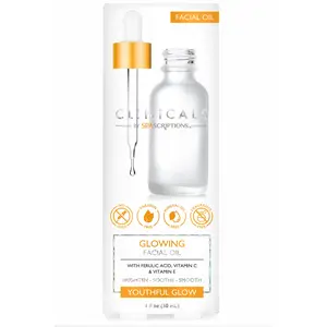 Clinicals Glowing Facial Oil Serums Skincare Smooth Daily Skin Repair