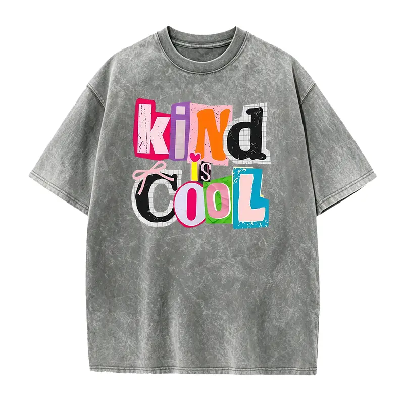 Women's Short-Sleeve Fitted Lightweight Round Neck Casual Cotton Soft Solid Fabric Graphic T-Shirt - Smooth, Seamless, Motivational, Teacher Gift, Back to School Item