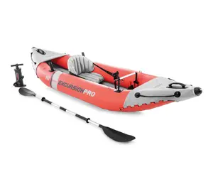 Intex Excursion Pro K1 10 ft Inflatable Kayak Set
