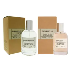 Bundle of Sandalwood 33 and Different 13, Eau De Parfum Natural Spray for Men & Women 90Ml