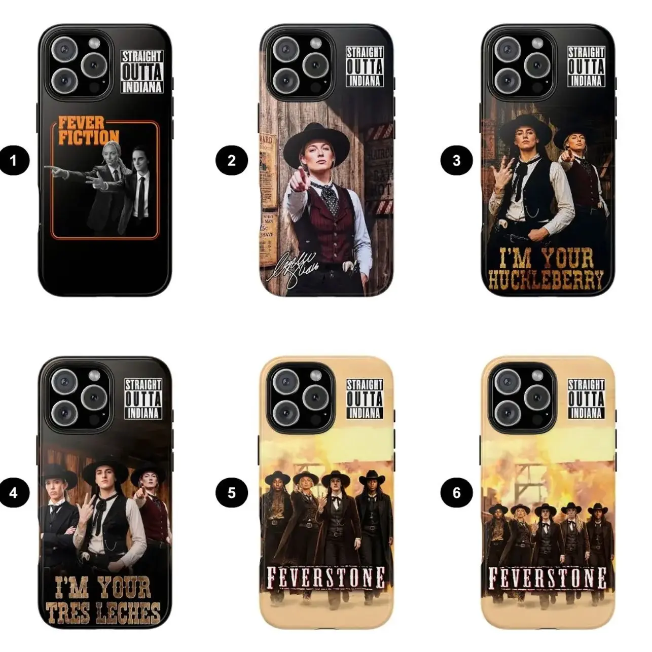 FEVERSTONE Indiana Compatible with iPhone 11, 12, 13, 14, 15, 16, 17 & more – check our available sizes