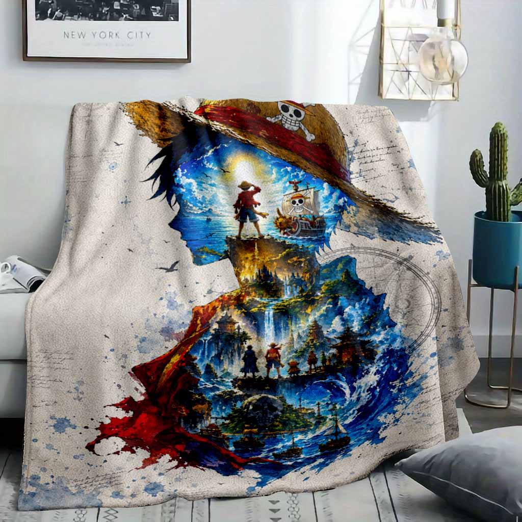 Ocean Adventure Voyage Pirate Ship Art Print Flannel Blanket - Multi-Size Flannel Fabric, Soft, Warm, Lightweight Weave, Cozy, Breathable, Wrinkle-Resistant, Durable Decorative Throw - Living Room Decor, Home & Travel Use, Ideal for Gifting Ocean Adventure Voyage Pirate Ship Art Print Flannel Blanket - Multi-Size Flannel Fabric, Soft, Warm, Lightweight Weave, Cozy, Breathable, Wrinkle-Resistant, Durable Decorative Throw - Living Room Decor, Home & Travel Use, Ideal for Gifting