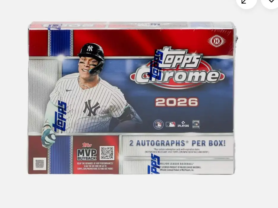 2026 Topps Chrome Baseball Breakers Delight Box