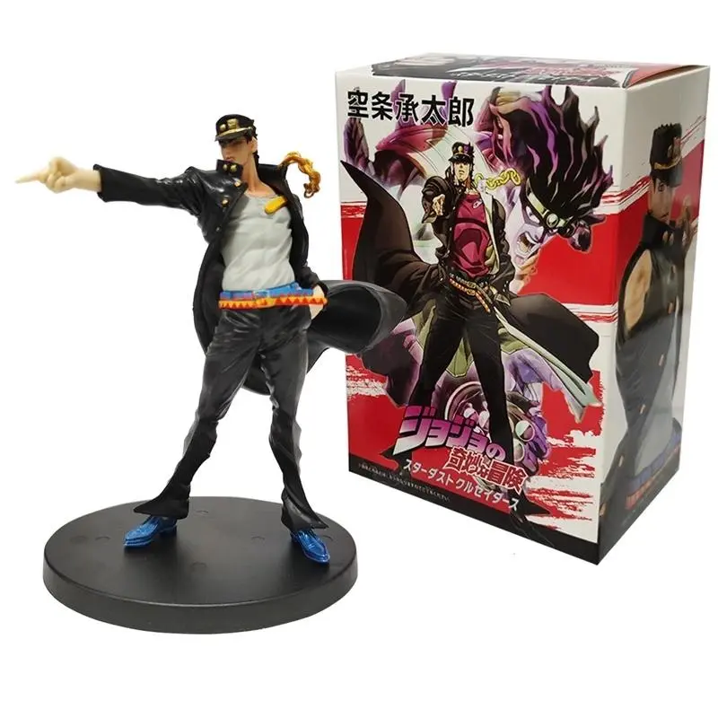 17CM Jolyne Cujoh Anime Figure JoJo's Bizarre Adventure Kujo Jotaro PVC Boxed Adult Collectible Series Tabletop Decoration Gift